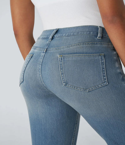 Annie | Elastic high-waisted pants