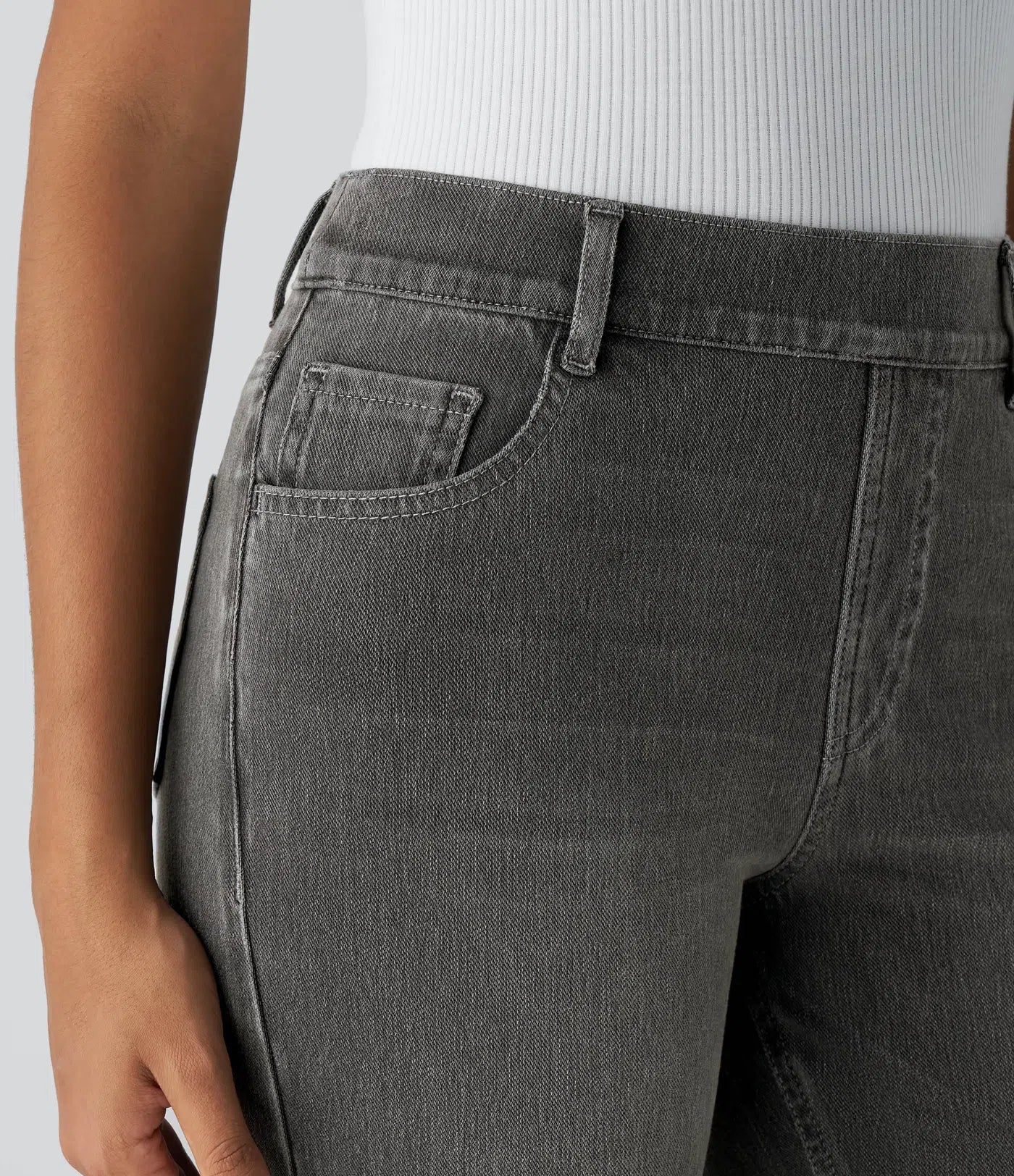 Annie | Elastic high-waisted pants