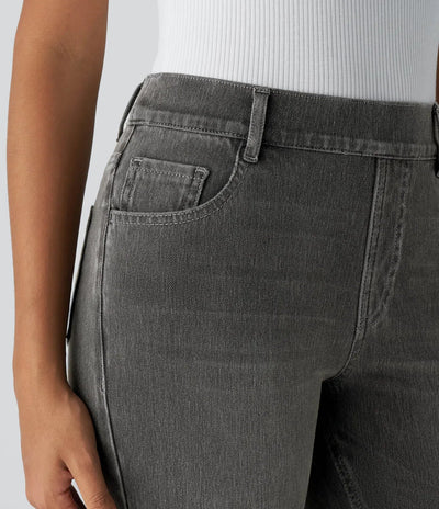 Annie | Elastic high-waisted pants