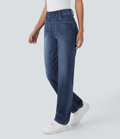 Annie | Elastic high-waisted pants