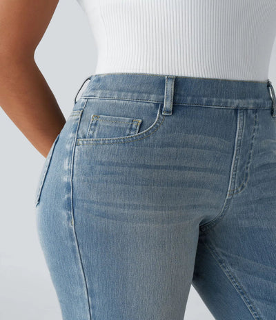 Annie | Elastic high-waisted pants