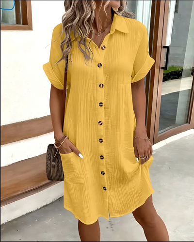 BIEBIE | Oversized Polo Dress