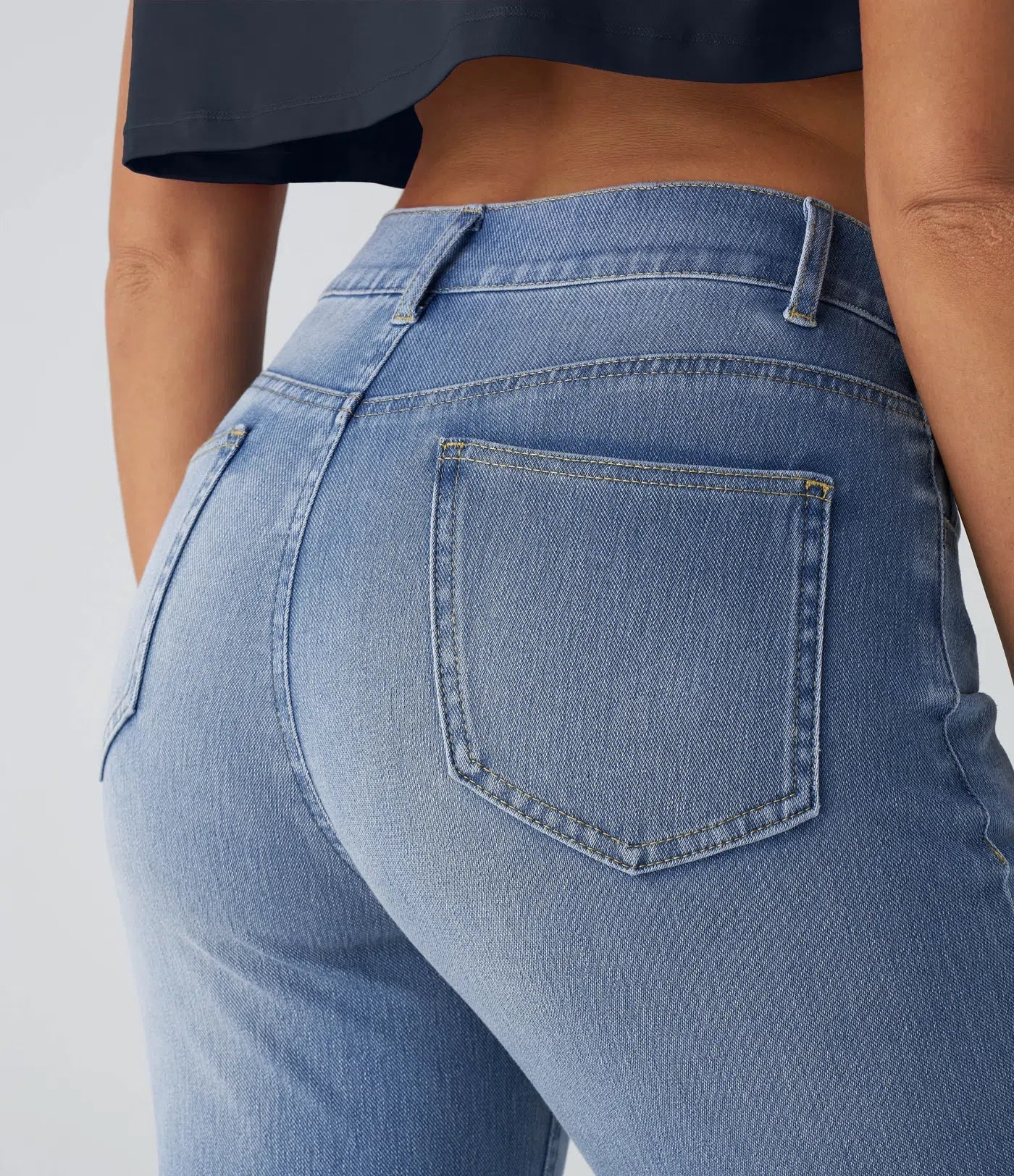 Annie | Elastic high-waisted pants