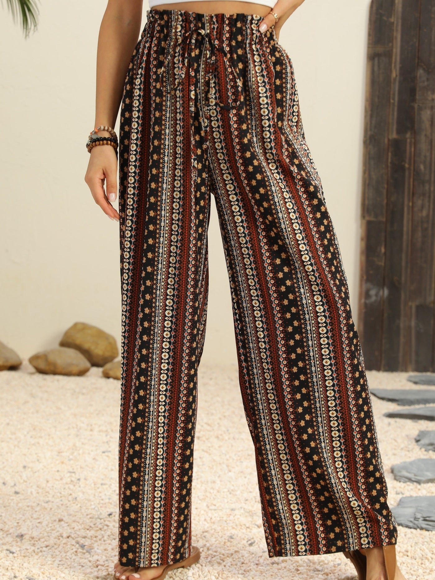 Fammie| Casual Loose Trousers With Wide Legs