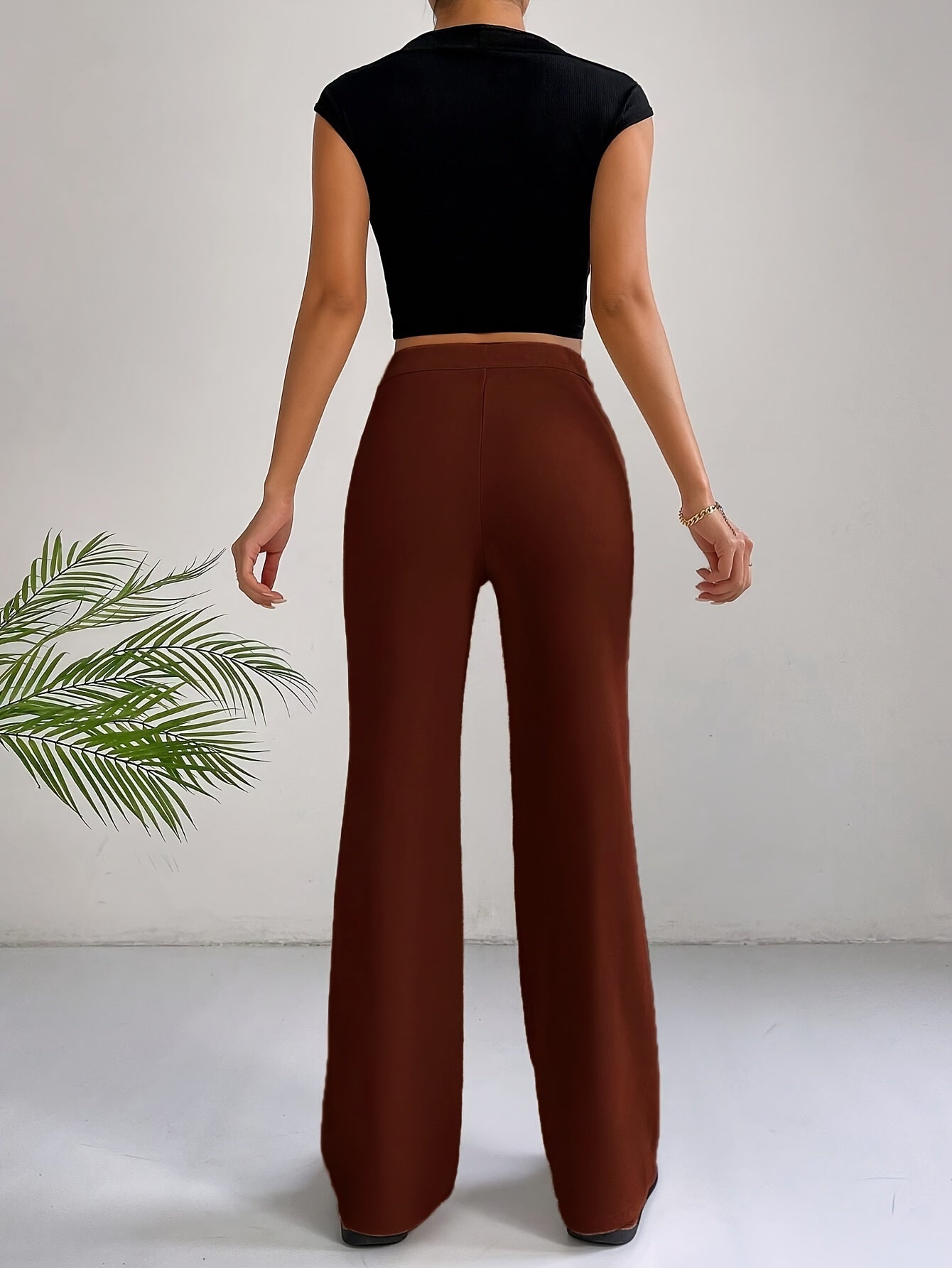 Emmy | Stylish High Waist Pintuck Pants