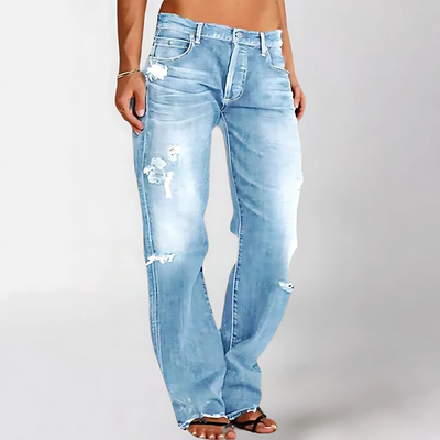 Judy | Loose Wide-Leg Denim Jeans