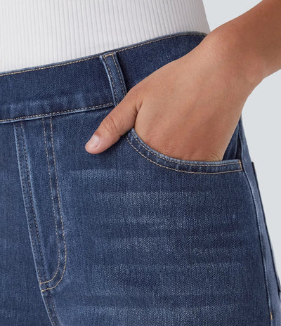 Annie | Elastic high-waisted pants