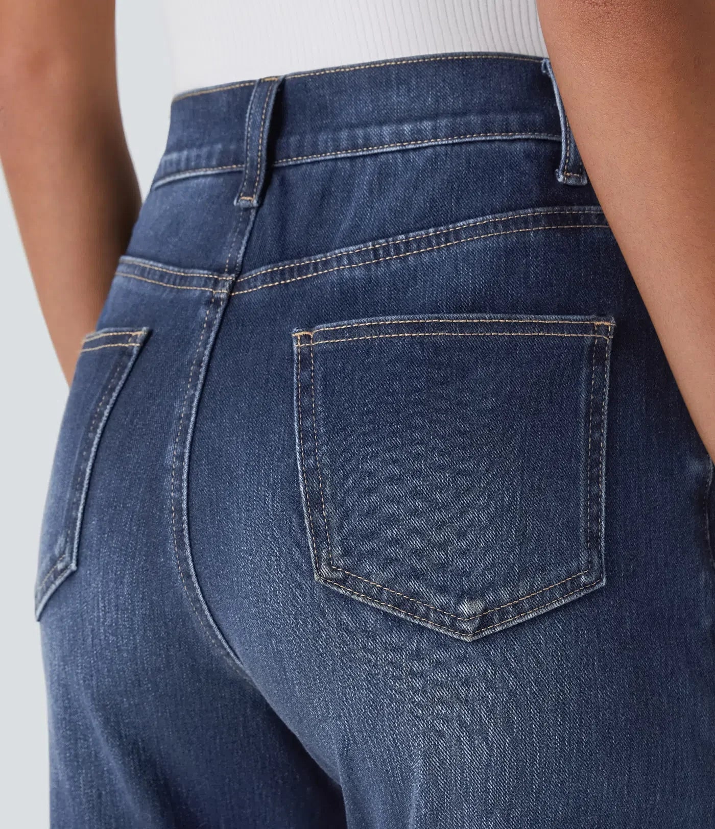 Annie | Elastic high-waisted pants