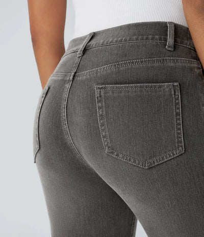 Annie | Elastic high-waisted pants