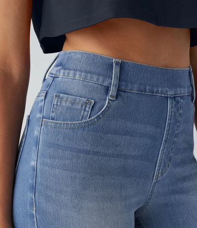 Annie | Elastic high-waisted pants