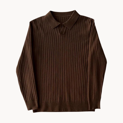 MISCHI - CLOSE-FITTING KNITTED POLO