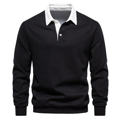 maestro I Poloshirt met lange mouw