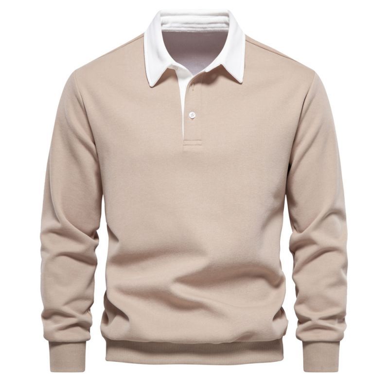maestro I Poloshirt met lange mouw