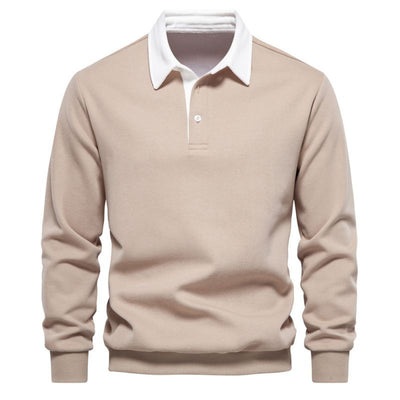 maestro I Poloshirt met lange mouw