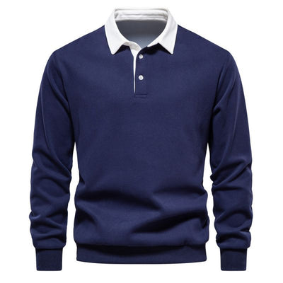 maestro I Poloshirt met lange mouw