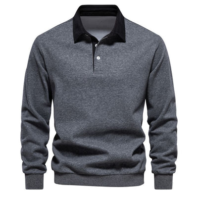 maestro I Poloshirt met lange mouw